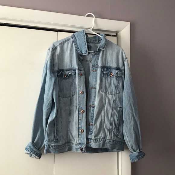 forever 21 mens jean jacket